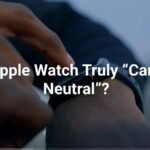 apple watch carbon neutral