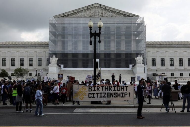 Supreme Court hears Trump’s challenge to birthright citizenship and judicial constraints