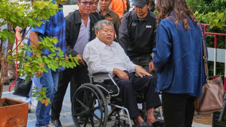 Construction magnate surrenders over Bangkok building collapse : NPR