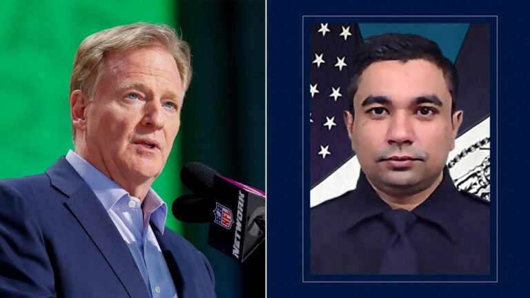 NYC shooting: NFL commissioner praises fallen NYPD officer