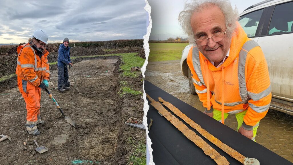 Roman cavalry swords reveal ancient settlement in Gloucestershire