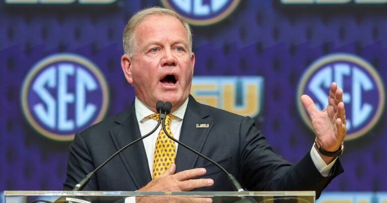 Marcus Spears: LSU fanbase will turn on Brian Kelly if Tigers miss College Football Playoff
