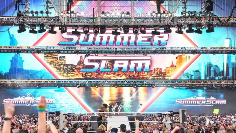WWE SummerSlam fans engage in brawl in stands as security responds